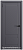 Межкомнатная дверь ДГ 243 графит производителя EKODOOR