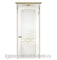 Межкомнатная дверь ДП Барокко Б8 производителя ЧФД плюс