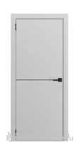 Межкомнатная дверь Платинум ЧК с 4х сторон (П-1/1Г ЧК) Белый софт производителя EKODOOR