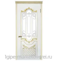 Межкомнатная дверь ДП Барокко Б1 производителя ЧФД плюс