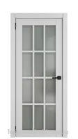 Межкомнатная дверь ДО 242 светло-серый  производителя EKODOOR