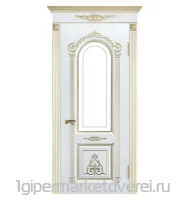 Межкомнатная дверь ДП Барокко Б4 производителя ЧФД плюс