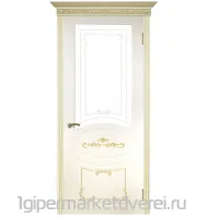 Межкомнатная дверь ДП Барокко Б3 производителя ЧФД плюс