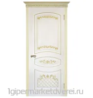 Межкомнатная дверь ДП Барокко Б2 производителя ЧФД плюс