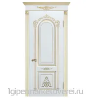 Межкомнатная дверь ДП Барокко Б4 производителя ЧФД плюс