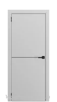 Межкомнатная дверь Платинум ЧК с 4х сторон (П-1/1Г ЧК) Белый софт производителя EKODOOR