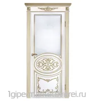 Межкомнатная дверь ДП Барокко Б19 производителя ЧФД плюс