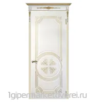 Межкомнатная дверь ДП Барокко Б12 производителя ЧФД плюс