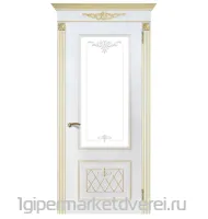 Межкомнатная дверь ДП Барокко Б7 производителя ЧФД плюс